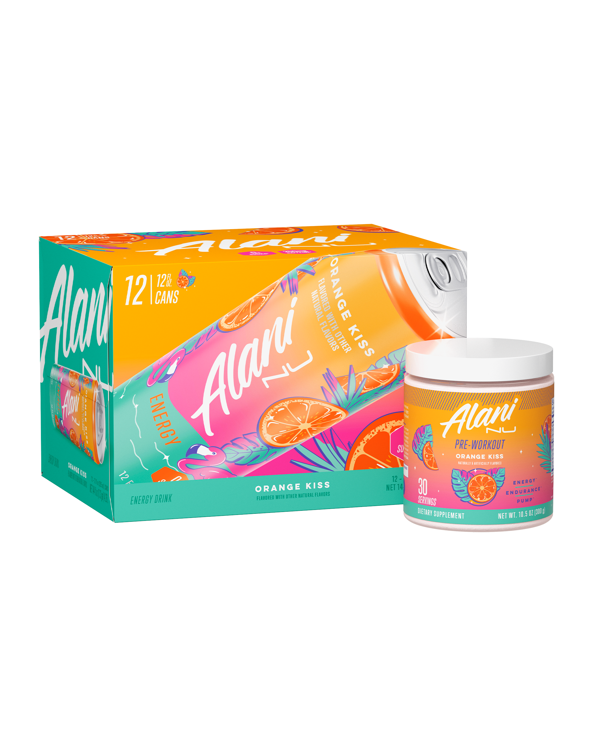 Energy Drink & Pre-Workout - Orange Kiss